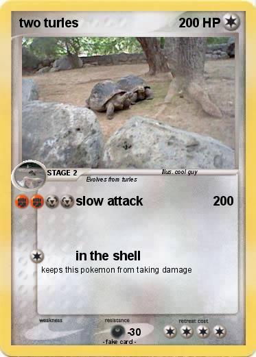 Pokemon two turles