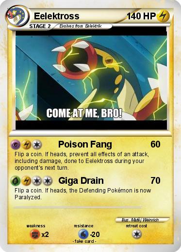 Pokemon Eelektross