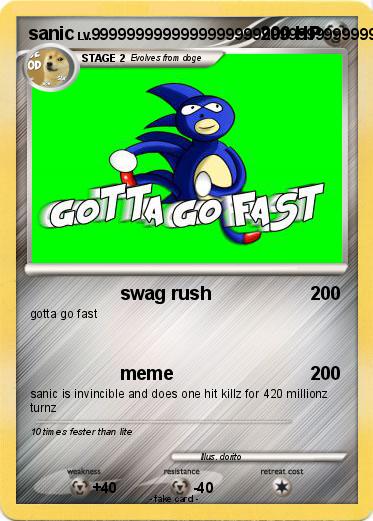 Pokemon sanic