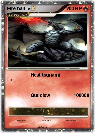 Pokemon Fire ball