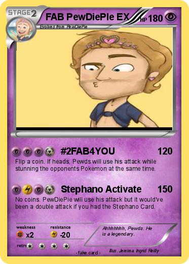 Pokemon FAB PewDiePIe EX