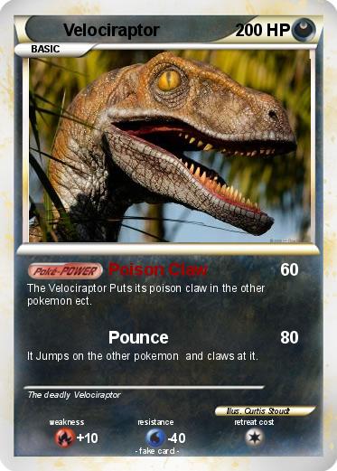 Pokemon Velociraptor
