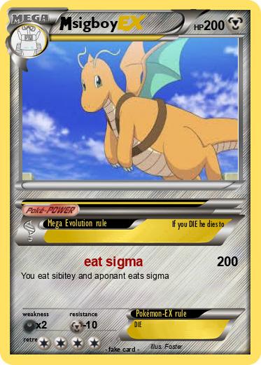 Pokemon sigboy