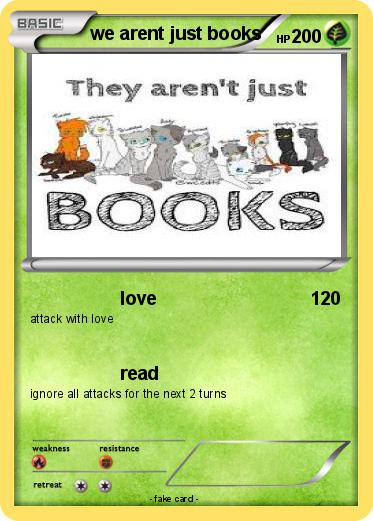 Pokemon we arent just books