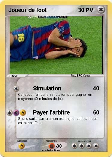 Pokemon Joueur de foot