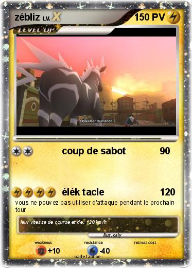 Pokemon zébliz