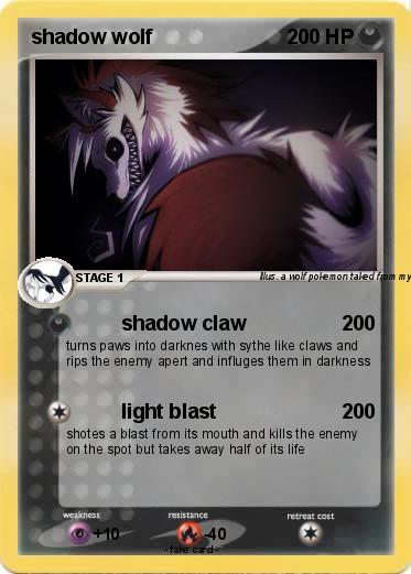 Pokemon shadow wolf