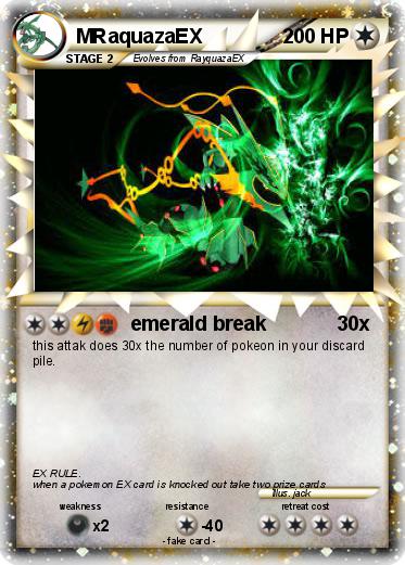Pokemon MRaquazaEX