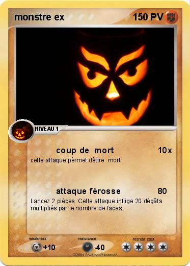 Pokemon monstre ex 