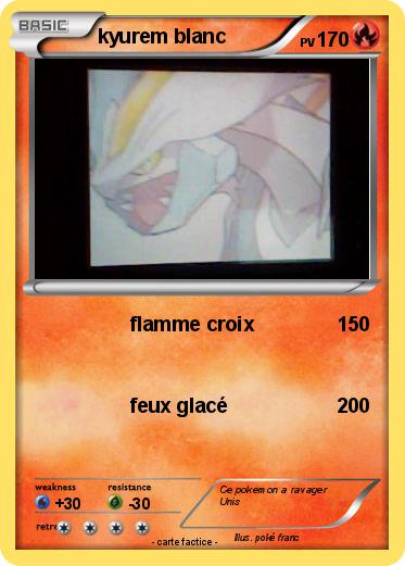 Pokemon kyurem blanc