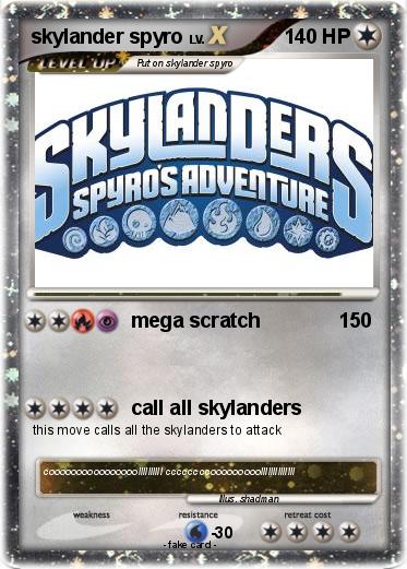 Pokemon skylander spyro