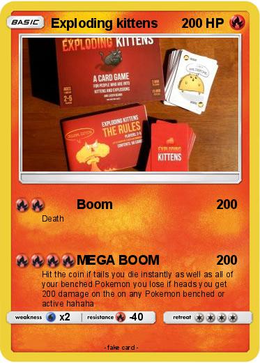 Pokemon Exploding kittens