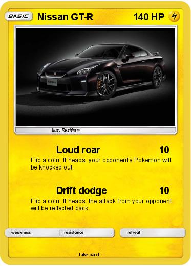 Pokemon Nissan GT-R