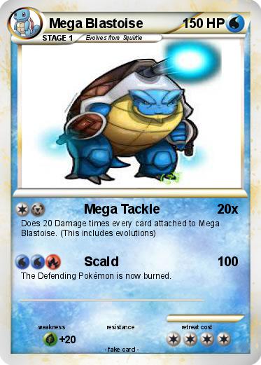 Pokemon Mega Blastoise