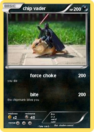 Pokemon chip vader