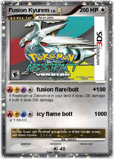 Pokemon Fusion Kyurem