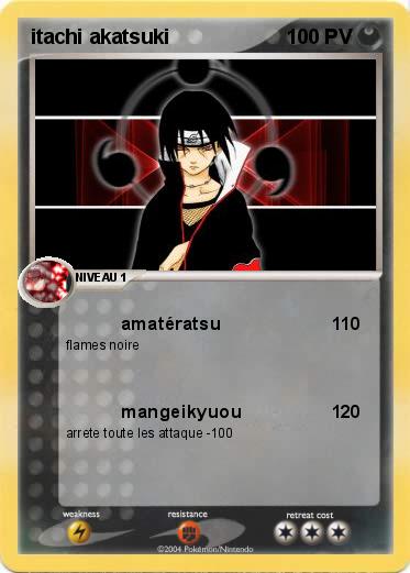 Pokemon itachi akatsuki