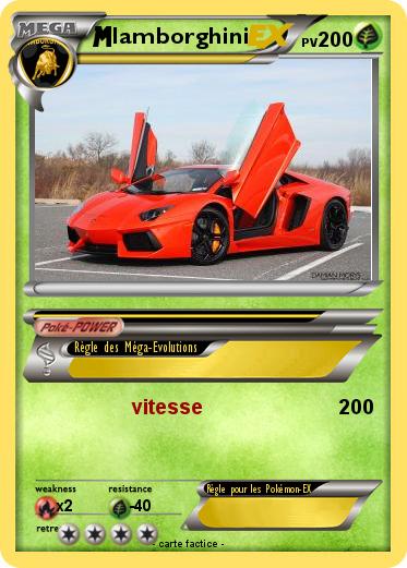 Pokemon lamborghini