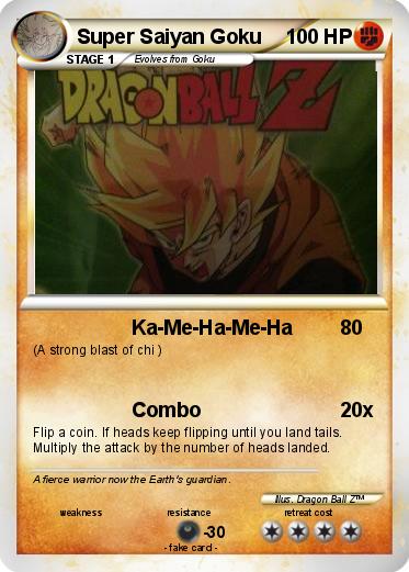 Pokemon Super Saiyan Goku