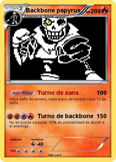 Pokemon Backbone papyrus