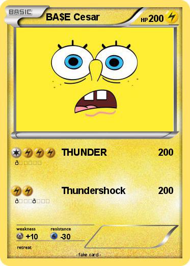 Pokemon BA$E Cesar