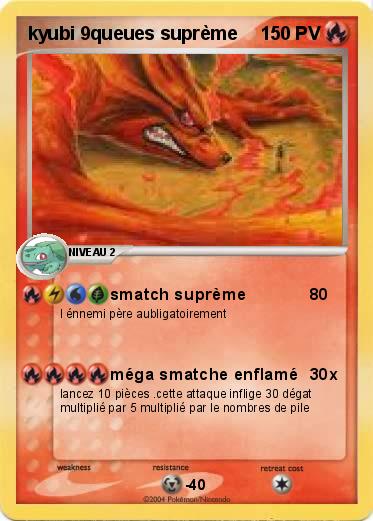Pokemon kyubi 9queues suprème