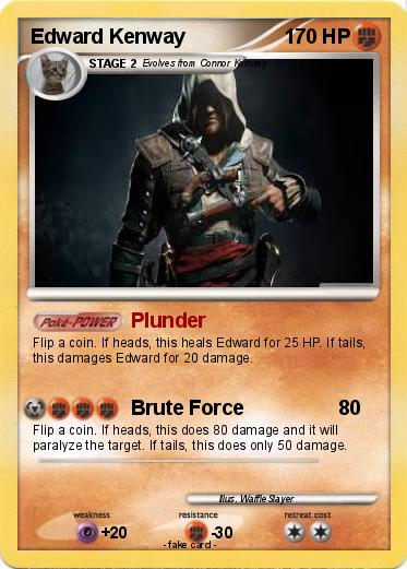 Pokemon Edward Kenway