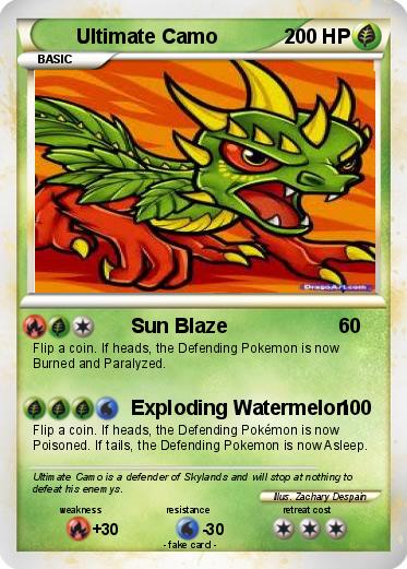 Pokemon Ultimate Camo