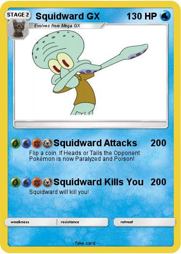 Pokemon Squidward GX