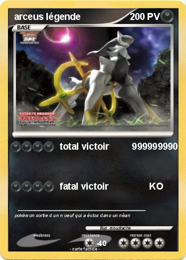 Pokemon arceus légende