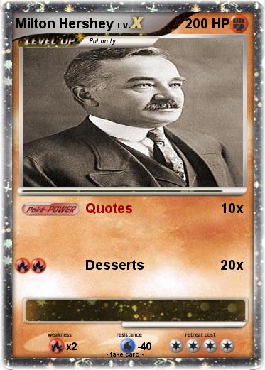 Pokemon Milton Hershey