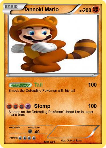 Pokemon Tannoki Mario