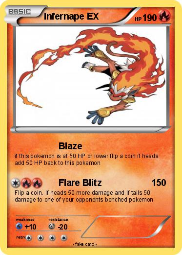Pokemon Infernape EX