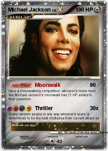 Pokemon Michael Jackson