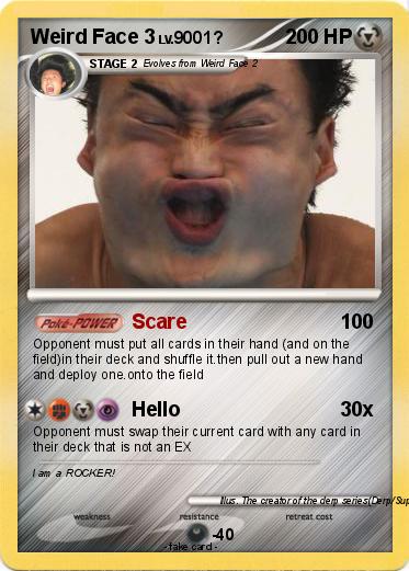 Pokemon Weird Face 3