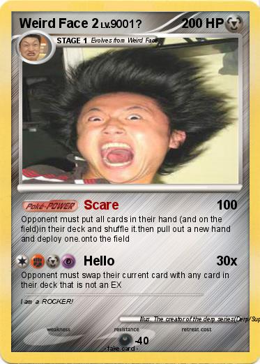 Pokemon Weird Face 2
