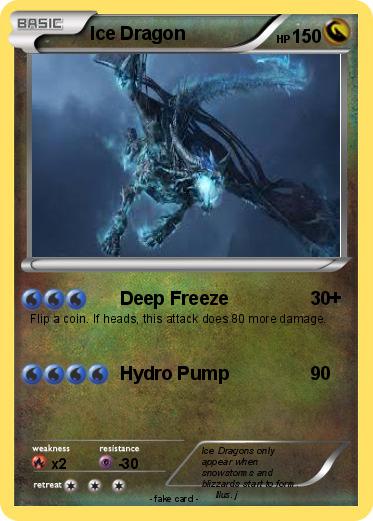 Pokemon Ice Dragon