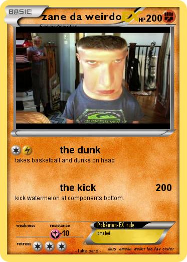 Pokemon zane da weirdo
