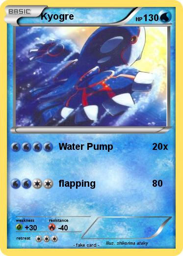 Pokemon Kyogre