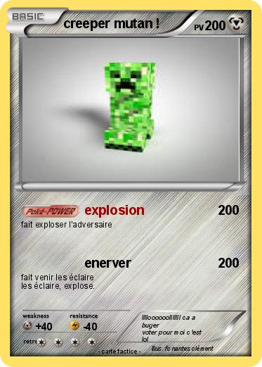 Pokemon creeper mutan !