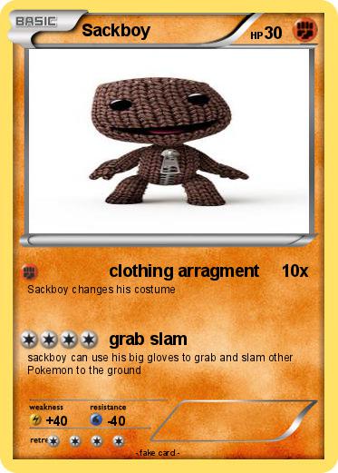 Pokemon Sackboy