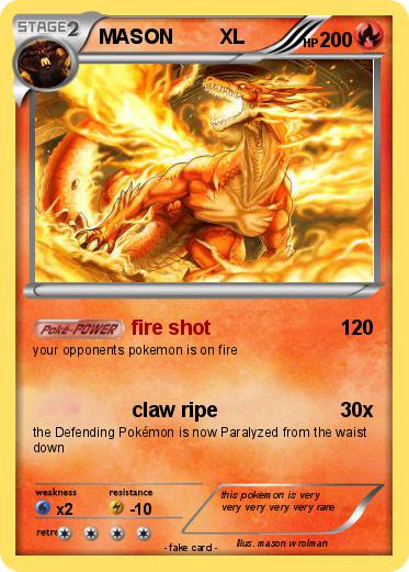 Pokemon MASON        XL