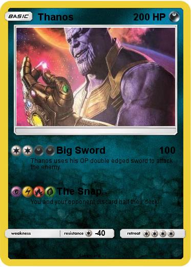 Pokemon Thanos