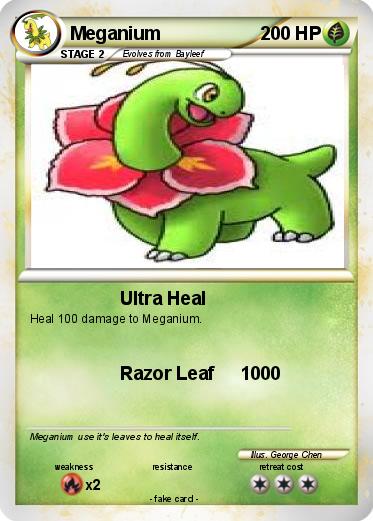 Pokemon Meganium