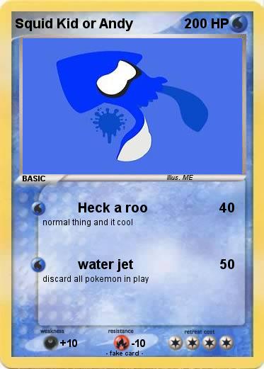 Pokemon Squid Kid or Andy