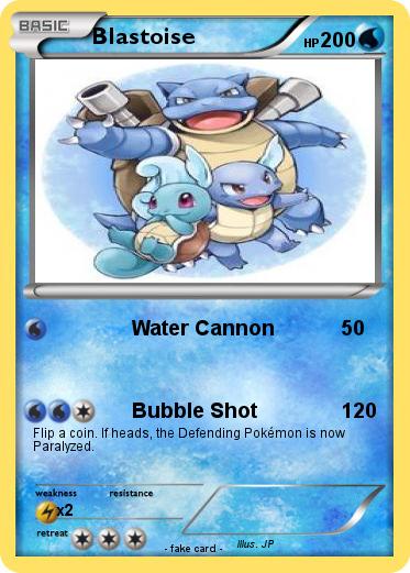 Pokemon Blastoise