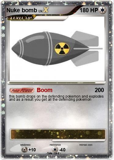 Pokemon Nuke bomb