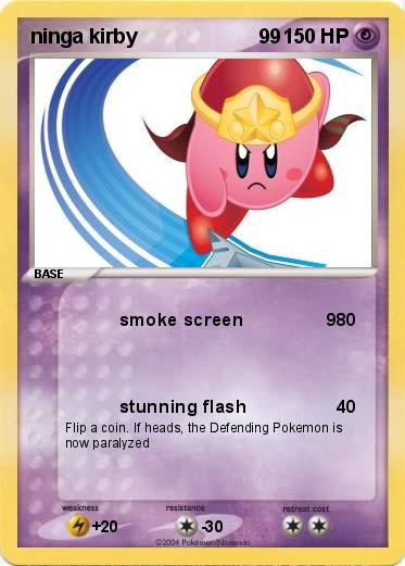 Pokemon ninga kirby                      99