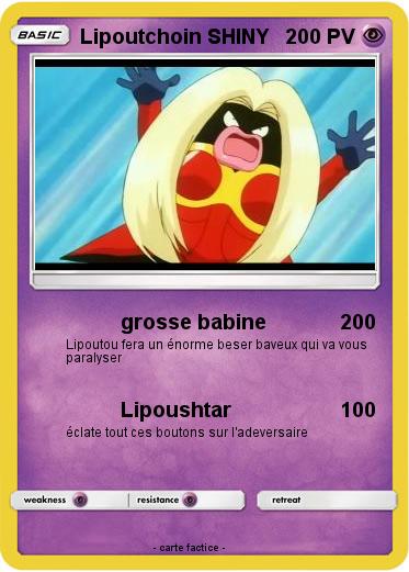 Pokemon Lipoutchoin SHINY