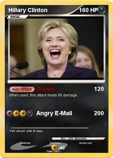 Pokemon Hillary Clinton
